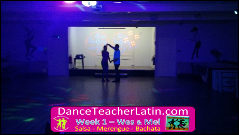 (pic 3) - Wes & Mel - week 1 - first dance lessons at DanceTeacherLatin.com